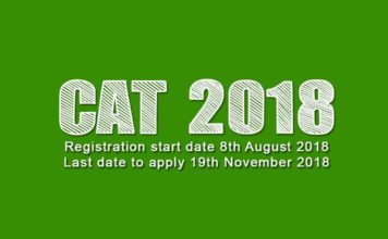 CAT 2018 Notification