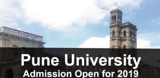 Pune University Admission 2019