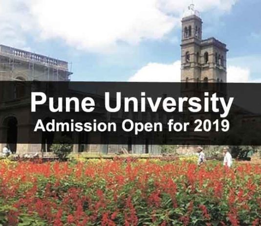 Pune University Admission 2019