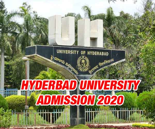 Hyderabad University Admission 2020