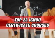 Top IGNOU Certificate Courses