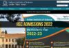 IISc Bangalore Admission 2022